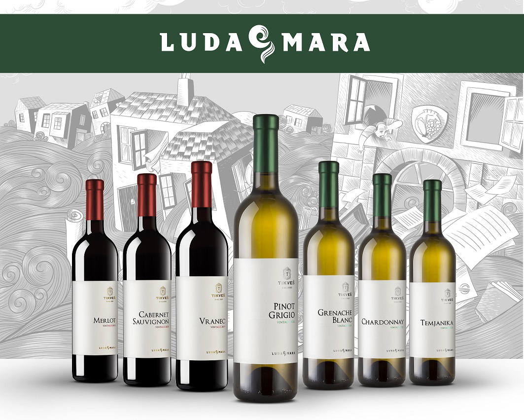 „Луда Мара“ – нов вински бренд во портфолиото на „Тиквеш“