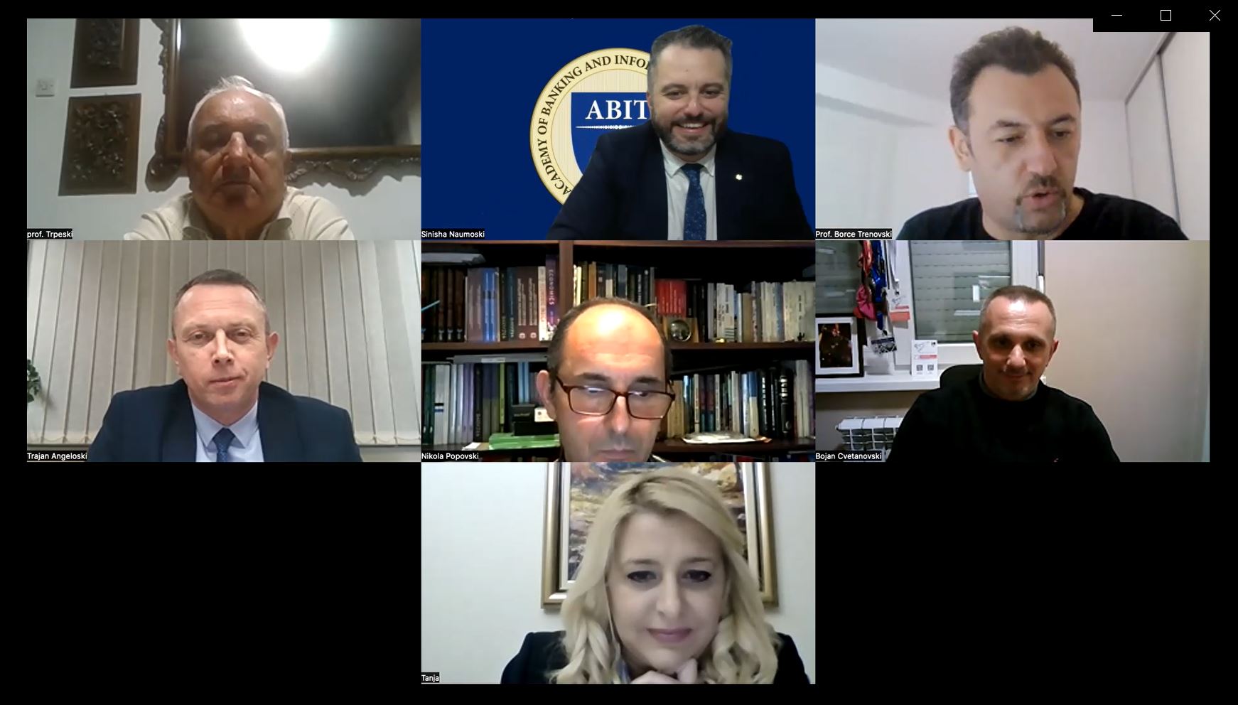 Онлајн дебата во организација на првата македонска банкарска академија – АБИТ, а во рамките на Глобалната недела на претприемништвото
