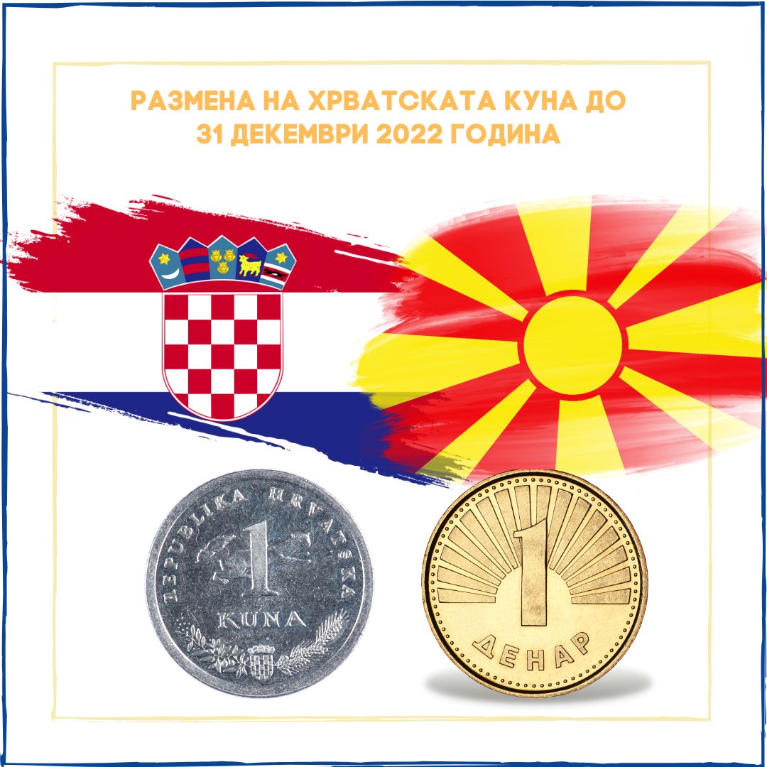 Хрватската куна ќе може да се разменува на домашниот девизен и менувачки пазар  заклучно со 31 декември 2022 година